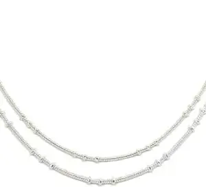 Special Gota Chandi White Mystic Silver Alloy, Metal, Copper, Brass Anklet