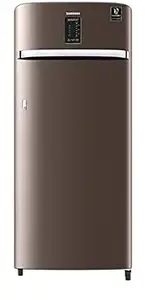Samsung 225 L 3 Star Inverter Direct cool Single Door Refrigerator(RR23A2E3YDX/HL, Digi-Touch Cool, Luxe Brown, 2022 Model)