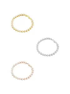 Premium diamond bracelet (Pack of all 3 colours, M)