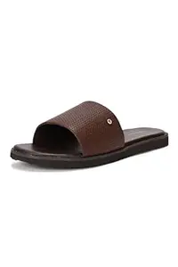 Van Heusen Men's Brown Slipper-6 Kids UK (VHSCFRGFF000209 40 EU)