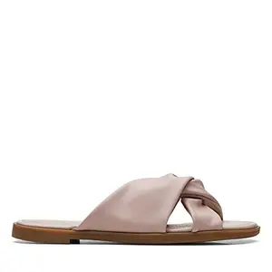 Clarks Women Sandals Reyna Twist Sandal Dusty Rose