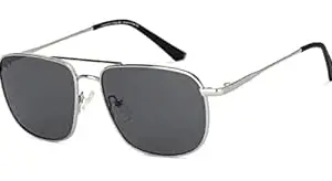 VINCENT CHASE EYEWEAR Vincent Chase By Lenskart | Full Rim Pilot Branded Latest and Stylish Sunglasses | Polarized and 100% UV Protected | Men & Women |