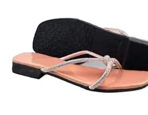 Women Stylish Flats Fashion Sandal For Party & Wedding/Casual Flat Sandals For Women's & Girls_TA05