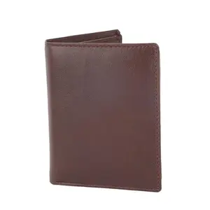 Flingo Leather Wallet for Men with Cash Compartment, Card Holder Slots & ID Pocket | Tan