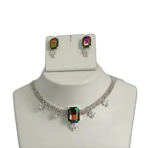 Jewellery Set for Women Necklace Set with Earrings (USHA CREATION JJewellery_410)