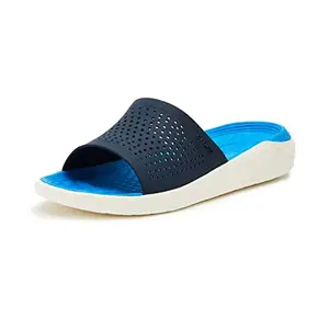 Crocs Unisex-Adult LiteRide Slide Navy Flip-Flops-4 Men/ 5 UK Women (M5W7) (205183-462)