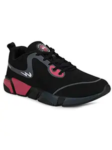 Campus Women's Stacy BLK/D.Gry Walking Shoes - 4UK/India 9G-173