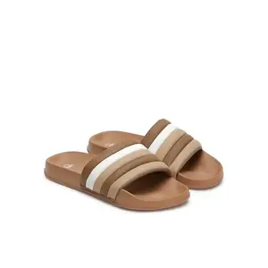 UNITED COLORS OF BENETTON Colorblock Pattern Casual Slippers