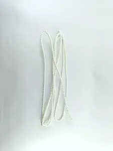 advancedestore 5 feet White Sewing Machine Thread Belt for Wheel (Pack of 1)