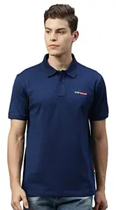 TVS Racing Polo Tshirt Cotton Ink Blue - XL