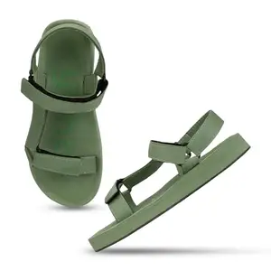 YOHO EVA Sandals for Women | EVA sole | Comfortable cushioned sole with TPR base | Lightweight | Soft skin friendly straps | Adjustable straps | Velcro closure | Vibrant colour options