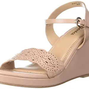 Bata Womens Montana Sandal Beige Heels (7615033), 4 UK