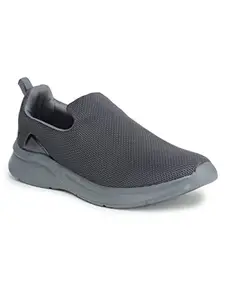 ABROS Men's Datsun-N ASSG0117N Sports Shoes -D.Grey/Black-6UK