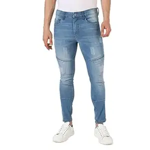 Campus Sutra Men's Regular Fit Mid Rise Jeans