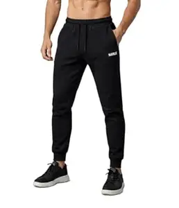 HARUX Premium Men’s Joggers – Ultra-Soft Cotton Blend Track Pants, Slim Fit Athletic Sweatpants, Gym Workout Running Lounge Pants with Adjustable Drawstring