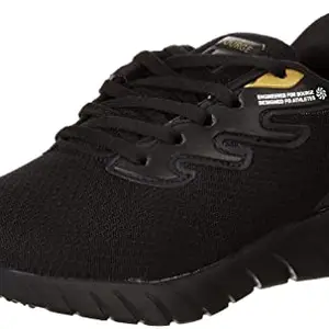 Bourge Men's Loire-z-177 Black Running Shoes-8 Kids UK (Loire-z-177-08)