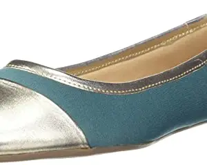 Carlton London Women's Green Flat Sandal-4 UK (37 EU) (CLL-6204)