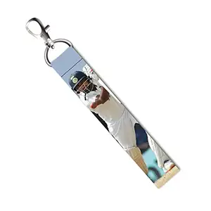 ISEE 360® Cricketer Ashwin Lanyard Tag with Swivel Lobster for Gift Luggage Bags Backpack Laptop Bags L X H 5 X 0.8 INCH