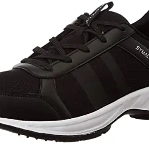Amazon Brand - Symactive Men's Fanatic Black Running Shoe_9 UK (Men Sports Shoes)