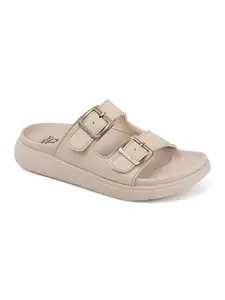 Carlton London Women Sandal,Beige,UK-3