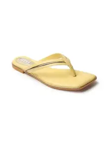 ELLE Women Sandal,Yellow,UK-5