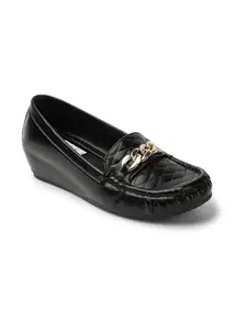 ELLE Loafer Shoes, Colour-Black Size-UK 6