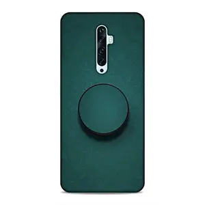 Screaming Ranngers Designer Printed Hard Matt Finish Mobile Case Back Cover with Mobile Holder for Oppo Reno 2Z / Reno 2F (Simple/Plain)