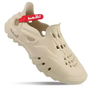 WALKAROO Superclogs for Men's |Stylis|Durable & Comfortable |Perfect Casual Outfit|WC8728 Cream