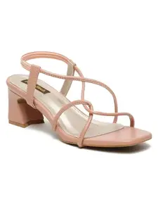Flat n Heels Womens Pink Sandals FnH 2167-PK