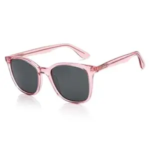 John Jacobs | Polarized & UV Protection Sunglasses For Men & Women | Full Rim Round Small (Size-50) JJ S12432-C1