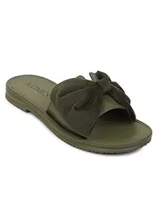 ICONICS Women's Sliders, Olive, 3