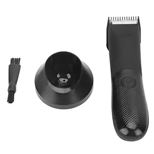 Jaerb men's body hair trimmer 6.1 x 2.6 inch stainless steel body hair trimmer with home base for men