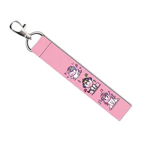ISEE 360® Music Unicorn Lanyard Tag with Swivel Lobster for Gift Luggage Bags Backpack Laptop Bags L X H 5 X 0.8 INCH