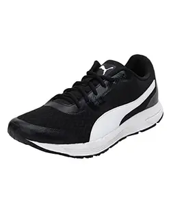 Puma Men Black White Running Shoes-7 UK/India (40.5 EU) (4059507793386)