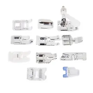 11Pcs Multifunction Presser Feet for Brother Singer Domestic Sewing