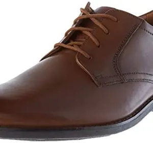 Clarks Men Dark Tan Lea Leather Formal Shoes-6 UK (39.5 EU) (26145296)