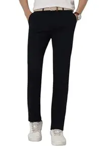 Peter England Men's Slim Fit Mid Rise Super Chino Casual Trouser