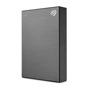 Seagate One Touch 5TB External HDD with Password Protection Space Gray, for Windows and Mac, with 3 yr Data Recovery Services, and 6 Months Mylio Create Plan and Dropbox Backup Plan (STKZ5000404)