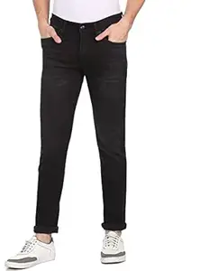 U.S. POLO ASSN. Skinny Fit Denim Jeans for Men, Mid Rise Men Jeans for Office & Regular Wear