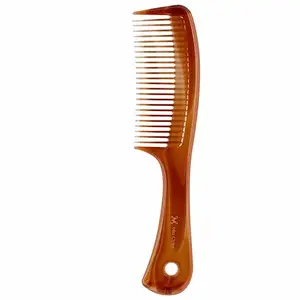 Miss Claire Wide Tooth Hair Comb, Premium Hair Comb For Effortless Styling And Gentle Detangling For Men & Women (Brown) (120TT)