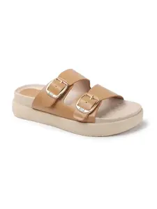 ELLE Women Sandal,Tan,UK-7