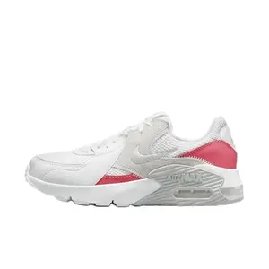 NIKE Womens WMNS AIR MAX EXCEE Running-White/Pure Platinum-Aster Pink-Wolf GREY-CD5432-132-5UK