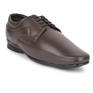 Liberty Mens RLE-95 Brown Formal Shoes