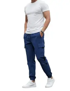 Mack Jonney Men’s Solid Joggers | Solid Design | Regular Fit | Casual & Athleisure Wear |Pack of 1-MMJ-79