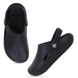 Pampy Angel Combo Pack of 2 Slipper/Flip Flops/Slides/Clogs/Sandals for Men,(Cl-800-Black,Y-To-Bili-Black),9 (UK/India)
