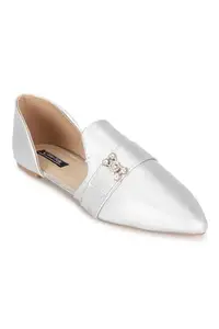 Allen Solly Women Grey Casual Ballerinas