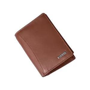 BAGMAN Leather Wallet for Men (Oak)