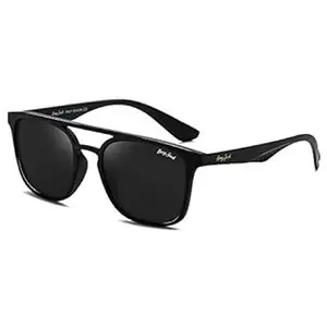 grey jack TR90 Square Polarized Sunglasses for Men Women UV Protected Frame 1231
