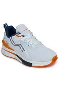 ABROS Mens ASGO2062 FRONX-12 Sports Shoes White/Teal 10 UK