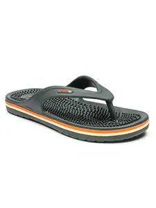 Welcome PURE Men's Slippers/FlipFlops Lightweight Super Flexible Arch Support Durable Anti Skid & Stylish Dailywear Slippers/FlipFlops for Men M-PURE-76-OLIVE_9